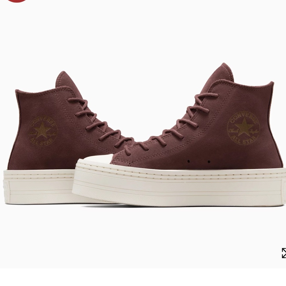 Converse Chuck Taylor All Star Modern Lift Suede High Top 'Brown' A06783C